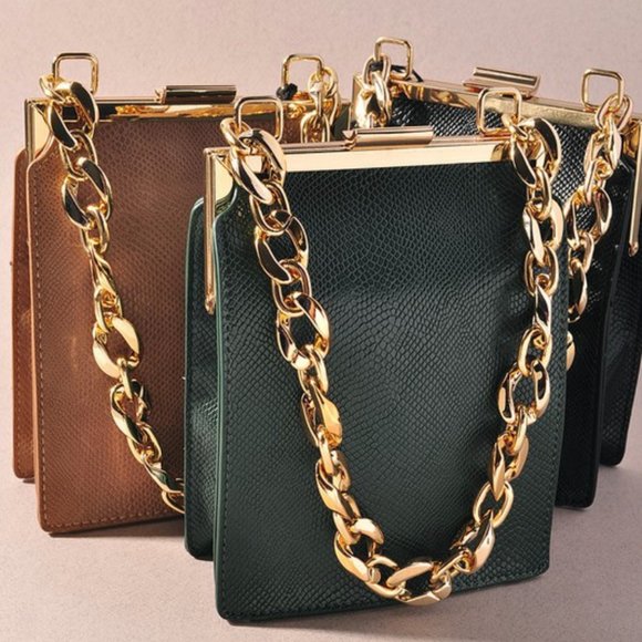 FAUX SKIN PURSE - Picture 2 of 3